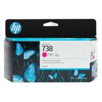 Cartuccia originale inchiostro magenta HP 738 - 130 ml Hp 498N6A - 29881