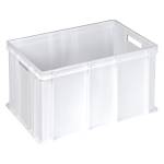 Cassa alimentare Europa 60 x 40 x 32 cm 64 lt HDPE neutro - 29746