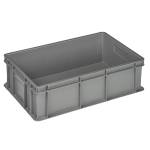 Cassa industriale Europa 60 x 40 x 17 cm 32 lt PP grigio Mobil Plastic - 29742