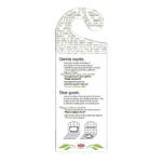 Appendiporta hotel cambio asciugamani cartoncino plastificato Leone W4105 - 30003