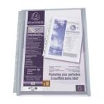 Blister 10 buste forate con soffietto PPL 22 x 30 cm trasparente - 30012