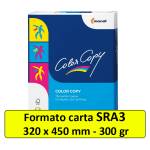 Carta Color Copy - 320 x 450 mm - 300 gr - bianco - Sra3 - conf. 125 fogli - Mondi - 6394 - 9003974417417 - DMwebShop - 2