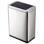 Cestino con sensore No TouchDuo - 2 x 20 lt - 46,5 x 27 x 65 cm - Acciao-PPL - argento metallizzato - Durable - 3424-23 - 4005546739427 - DMwebShop