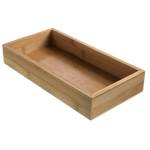 Contenitore buffet - 15,3 x 30,6 x 5 cm - bamboo - naturale - Leone - S4006 - 8024112006363 - DMwebShop