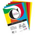 Risma carta Cromatica - A4 - 160 gr - colori assortiti forti - 100 fogli - Cwr - 12306-100 - 12306/100 - 8004957123067 - DMwebShop