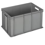 Cassa industriale Europa 60 x 40 x 32 cm 64 lt PP grigio Mobil Plastic - 30069