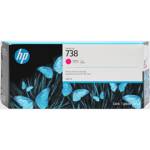 Hp originale Cartuccia DesignJet Ink 738 - magenta - 300 ml - Hp - 676M7A - 196548336173 - DMwebShop