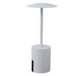 Lampada da tavolo Rocket a LED alluminio bianco - 30099