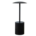 Lampada da tavolo Rocket a LED alluminio nero - 30100