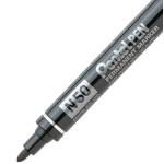 Marcatore Permanente Nero Pentel N50 Punta Tonda Inchiostro Resistente N50-A | DMwebShop - 1