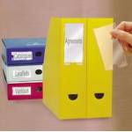 Portaetichette adesivo - 62 x 150 mm - trasparente - conf. 6 pezzi - Djois - S852345 - 5701193014144 - DMwebShop