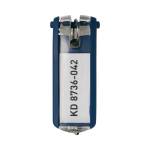 Portachiavi Key Clip - blu - conf. 6 pezzi - Durable - 1957-07 - 4005546103839 - DMwebShop