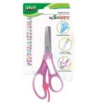 Forbici Snippy - impugnatura personalizzabile - punta tonda - 13 cm - lama in acciaio - colori assortiti - Lebez - 4445B - 8007509048177 - DMwebShop