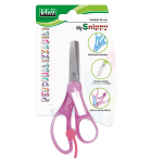 Forbici Snippy - impugnatura personalizzabile - punta tonda - 13 cm - lama in acciaio - colori assortiti - Lebez - 4445B - 8007509048177 - DMwebShop