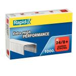 Punti Super Strong - 24/8+ - metallo - scatola da 1000 pezzi - conf. 5 pezzi - Rapid - 24858500 - 7313468585006 - DMwebShop