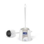 Portascopino plastica diametro 14 cm altezza 40 cm bianco Dimora Blu - 2451