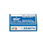 Punti per Cucitrice Zenith 130 E 6-4 Acciaio Naturale 1000 punti per scatola Zenith 0311301401 - 831