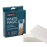Spugna cancella macchie White Magic 12x2,5x0,6 cm - 8801