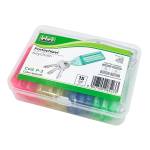 Targhette portachiavi colori assortiti - 8663