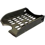 Vaschetta portacorrispondenza forata E040,26 x 34,5 x 6,5 cm nero - 2695