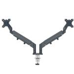 Braccio salvaspazio - per 2 monitor - grigio scuro - Leitz - 65370089 - 4002432134687 - DMwebShop