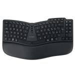 Tastiera Ergo wireless ricaricabile KB675 EQ nero - 30486