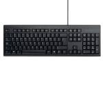 Tastiera con filo KB100 EQ nero - 30484