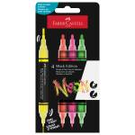 Marcatori Shake e Paint colori assoriti neon Faber Castell confezione 4 pz - 1371