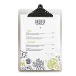 PortaMenu con clip in metallo A4,33,2x22,8 cm - 1840