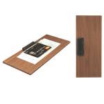 Portaconto con fermaglio 24 x 10 cm legno - 1843