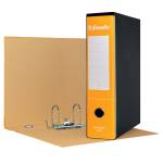 Registratore Essentials G75 dorso 8 cm protocollo 23 x 33 cm giallo - 1315