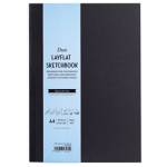 Sketchbook Duo Layflat A4,105 gr 60 pagine copertina nera - 1355