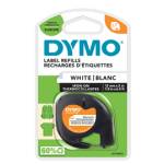 Nastro Letratag - 12 mm x 2 mt - bianco - termoadesivo - Dymo - S0718850 - 5411313187695 - DMwebShop
