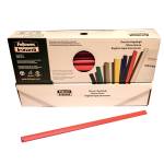 Dorsetti tondi per rilegatura - 3 mm - rosso - scatola 50 pezzi - Fellowes - D103RO - 8015687018387 - DMwebShop