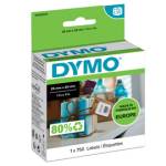 Rotolo 750 etichette LW - 25 x 25 mm - multiuso rimovibile - bianco - Dymo - S0929120 - 3501170929124 - DMwebShop
