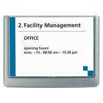 Targa per porte-pareti Click Sign - 14,9 x 10,6 cm - Durable - 4861-37 - 4005546404660 - DMwebShop