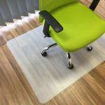 Tappeto Chair Mat salvapavimenti - 90 x 120 cm - vinile - trasparente - Velcoc - ZGCHAIR9012 - DMwebShop