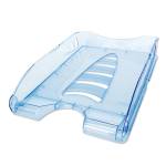 Vaschetta portacorrispondenza Sunrise - 33,5 x 25,4 x 7 cm - 23 x 32 cm - azzurro trasparente - Arda - TR75510BL - 8003438013897 - DMwebShop