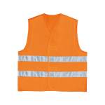 Gilet alta visibilita' GILP2 - poliestere - taglia L - arancio fluo - Deltaplus - GILP2ORGT - 3295249157036 - DMwebShop
