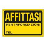 Cartello segnalatore - 30 x 20 cm - AFFITTASI - PPL - Cartelli Segnalatori - 3345P - 8769273345127 - DMwebShop