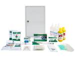 Armadietto di pronto soccorso 102 M 46x30x14 cm metallo oltre 3 persone bianco - 9216