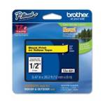 Nastro originale per etichettatrici - nero-giallo - TZE631 - 12 mm x 8 mt - Brother - TZE-631 - 4977766686686 - DMwebShop