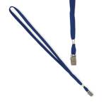 Cordoncino per portabadge 49 x 1 cm blu - 9561