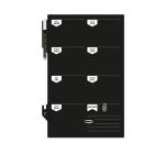 Lavagna da parete Weekplanner 30 x 45 cm nero - 10184