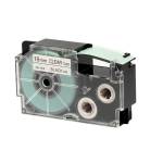 Nastro 18 mm x 8 mt Nero Trasparente - 10932