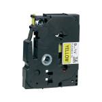 Nastro laminato flessibile nero giallo TZEFX2621,9mm x 8mt - 10830