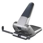 Perforatore 5180 passo 8 cm max 65 fogli 2 fori argento - 10411