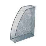Portariviste Mesh 26 x 8 x 33,5 cm rete metallica argento - 9160