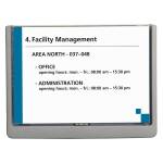 Targa per porte pareti Click Sign 21 x 14,9 cm - A5,9621