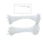 Fili manuali di sicurezza - 12,5 cm - trasparente - conf. 1000 pezzi - Lebez - 5265 - 8007509041215 - DMwebShop